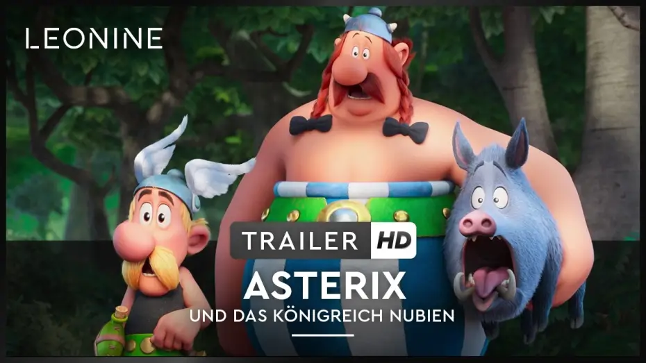 Watch film Asterix: The Kingdom of Nubia | Asterix und das K&ouml;nigreich Nubien - Trailer (deutsch/german; FSK 0) - Ab 03.12. im Kino