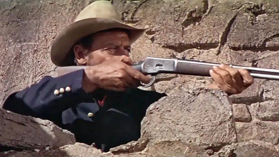 Watch film Fort Massacre | Fort Massacre (1958) ORIGINAL TRAILER [HD]