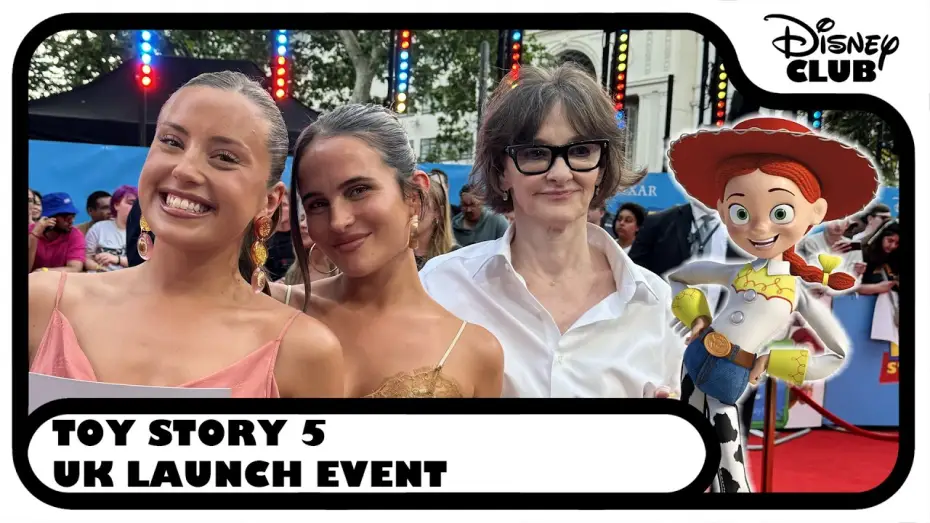 Watch film Toy Story 5 — Liv & Evie Meet the Cast of Toy Story 5 at the UK Launch Event