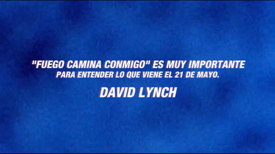 Watch film Twin Peaks: Fire Walk with Me | Twin Peaks: fuego camina conmigo - Promo | Filmin