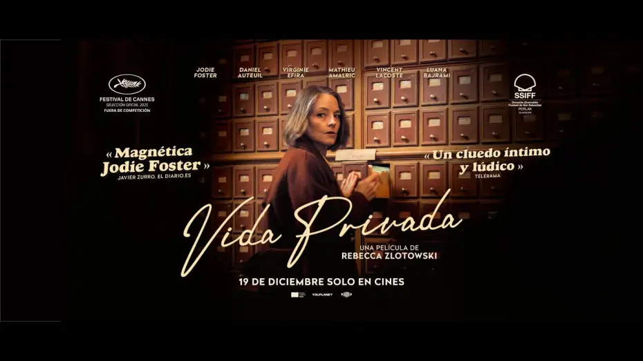 Watch film A Private Life | VIDA PRIVADA | TR&Aacute;ILER OFICIAL en ESPA&Ntilde;OL | YouPlanet Distribution