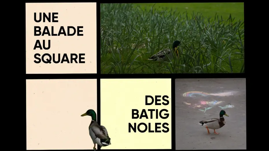 Watch film Une balade au square des batignoles — Une balade au square des batignoles - documentaire photos