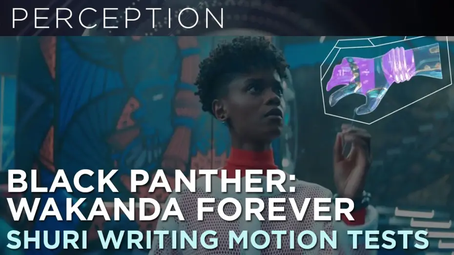 Watch film Black Panther: Wakanda Forever | Shuri Writing Look Development Tests