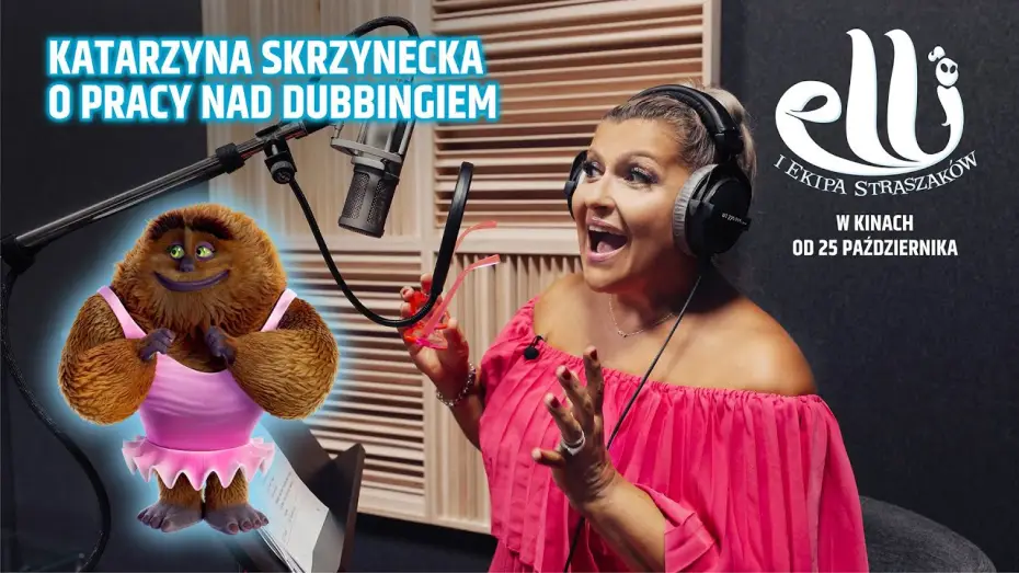 Watch film Elli and the Ghostly Ghost Train | Katarzyna Skrzynecka o pracy nad dubbingiem do filmu
