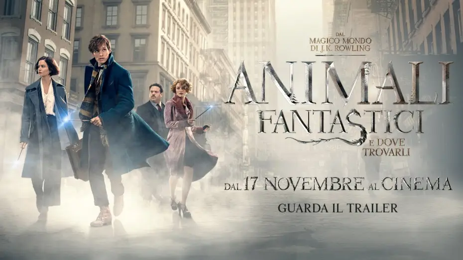 Watch film Fantastic Beasts and Where to Find Them | Animali Fantastici e Dove Trovarli - Trailer Ufficiale Italiano