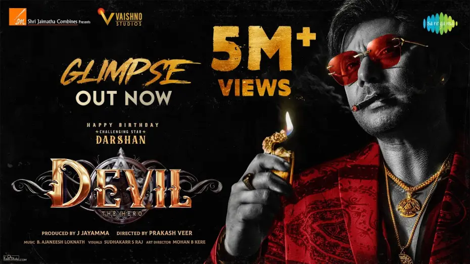 Watch film The Devil | Devil - Official Glimpse (HDR) | Challenging Star Darshan | Prakash Veer | B Ajaneesh Loknath