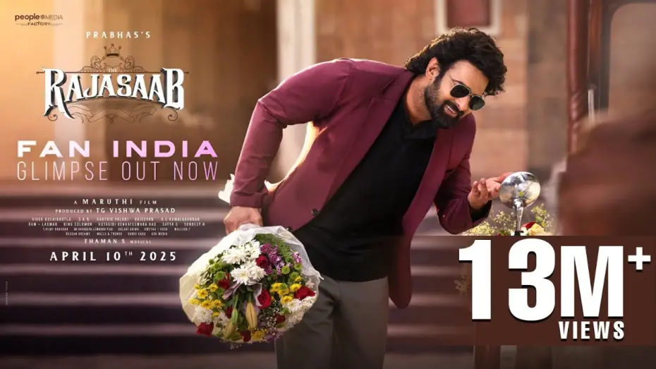 Watch film The Rajasaab | The RajaSaab Glimpse | Prabhas | Maruthi | Thaman S | People Media Factory