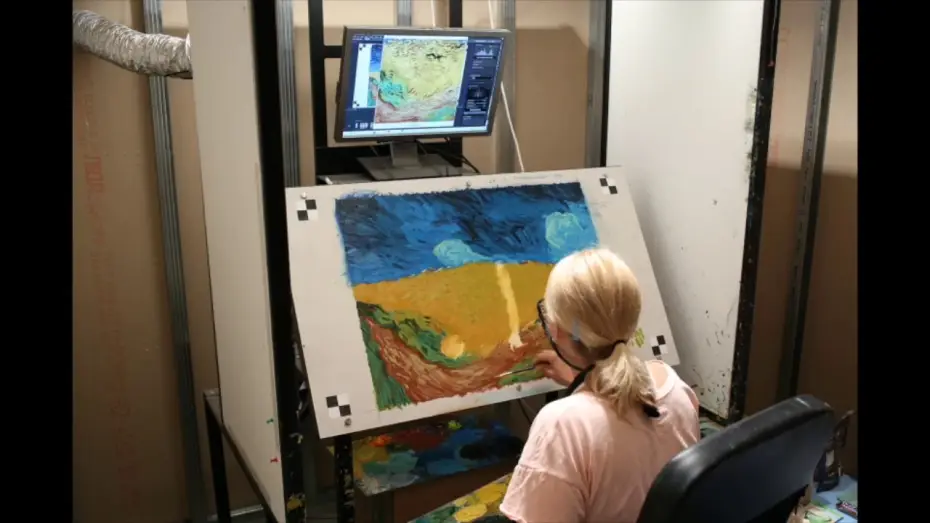 Watch film Loving Vincent | Painting Timelapse