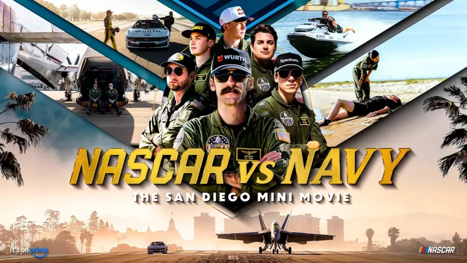 Watch film NASCAR vs. Navy: The San Diego Mini Movie | NASCAR vs Navy | Official Trailer