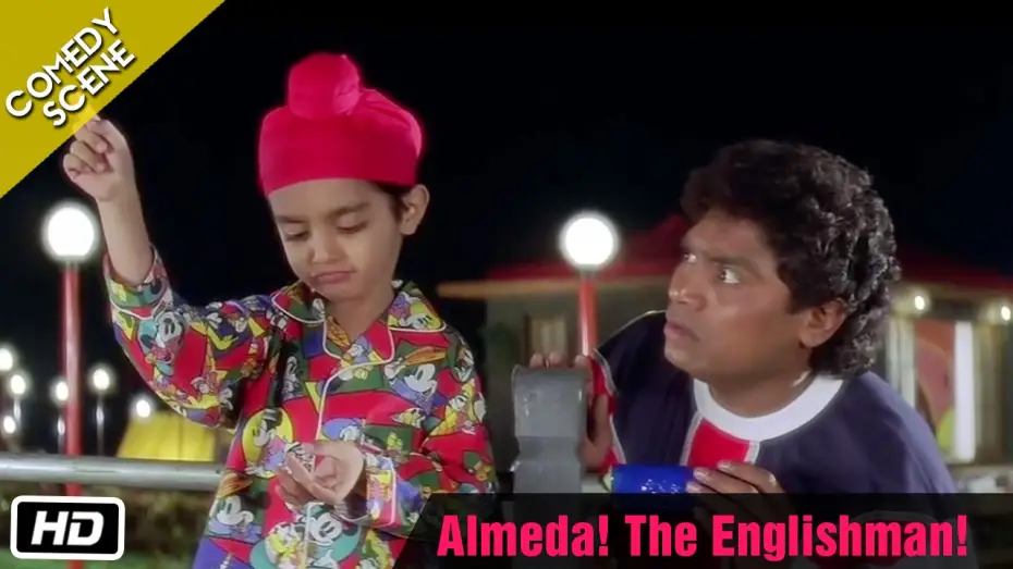 Watch film Kuch Kuch Hota Hai | Almeda! The Englishman! - Comedy Scene - Kuch Kuch Hota Hai - Johnny Lever, Farida Jalal,