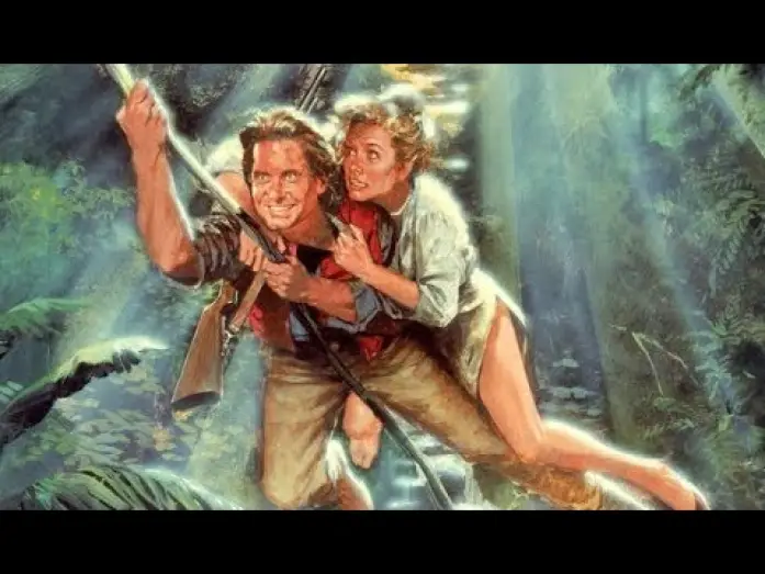 Watch film Romancing the Stone | AUF DER JAGD NACH DEM GR&Uuml;NEN DIAMANTEN - Teaser Trailer (1984, German/Deutsch)