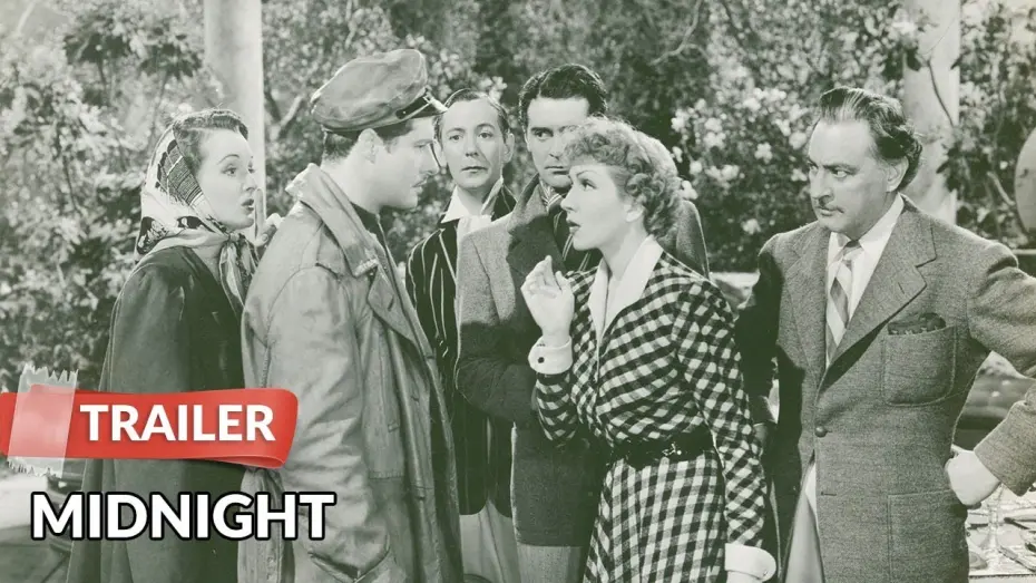 Watch film Midnight | Midnight 1939 Trailer HD | Claudette Colbert | Don Ameche | John Barrymore