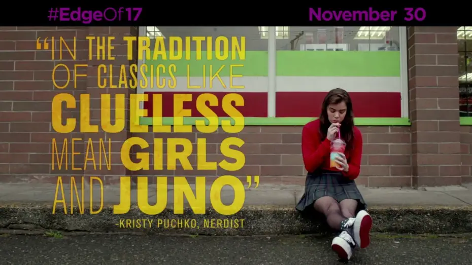 Watch film The Edge of Seventeen — 'THANK GOD' TV SPOT