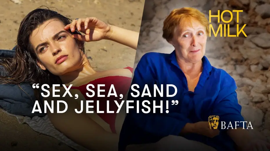 Watch film Hot Milk | Emma Mackey & Fiona Shaw&rsquo;s Hot Milk Filming: Jellyfish Stings & Strained Relationships | BAFTA