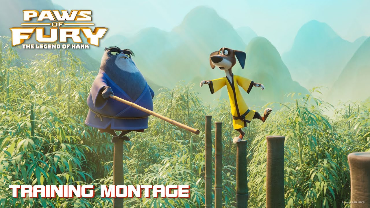 Watch film Paws of Fury: The Legend of Hank | Training Montage Clip