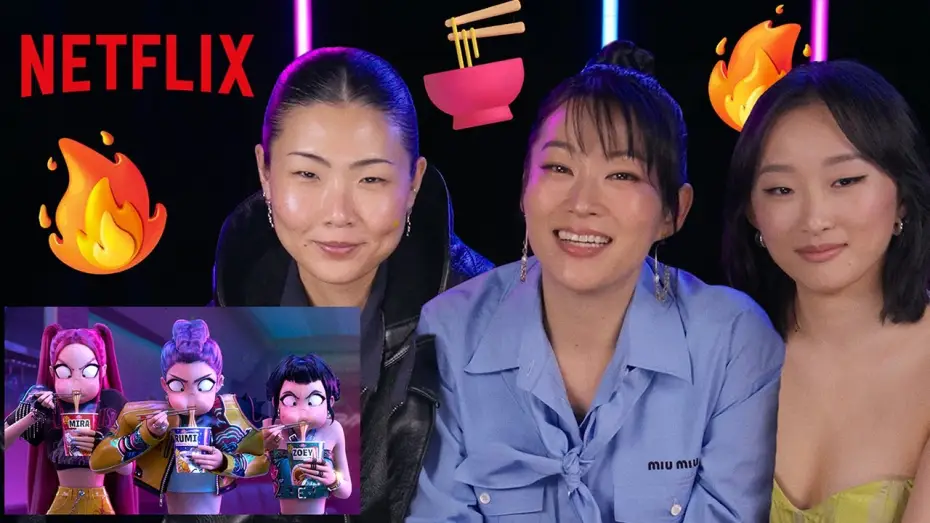 Watch film KPop Demon Hunters | Cast Takes on the SPICY Ramen Challenge