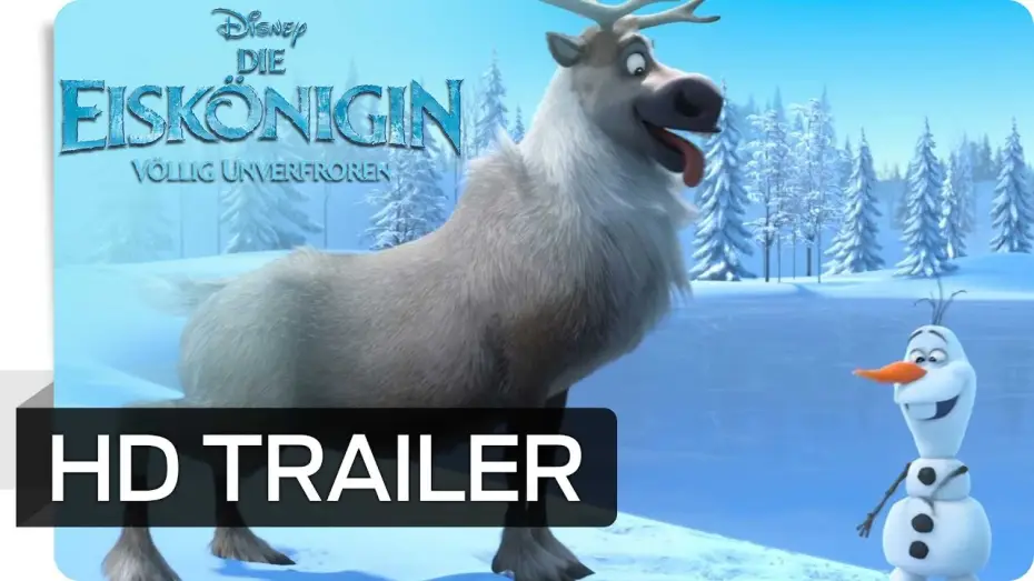 Watch film Frozen | Die Eisk&ouml;nigin - V&ouml;llig unverfroren - Offizieller Trailer - Deutsch HD
