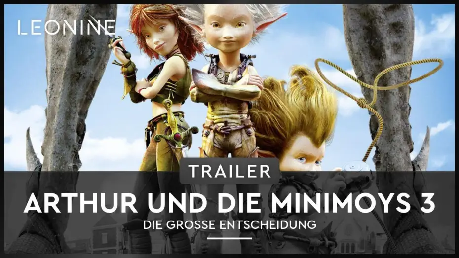 Watch film Arthur 3: The War of the Two Worlds — Arthur und die Minimoys 3 - Die große Entscheidung - Trailer (deutsch/german)