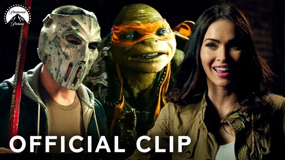 Watch film Teenage Mutant Ninja Turtles: Out of the Shadows — Megan Fox Meets Casey Jones and the Ninja Turtles