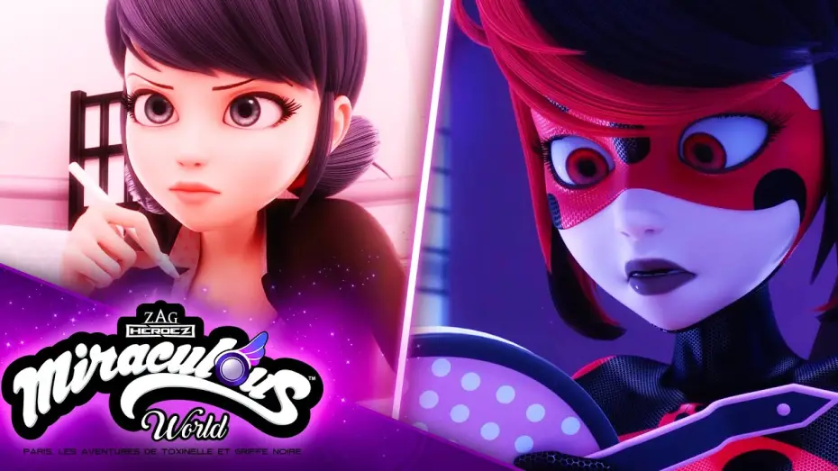 Watch film Miraculous World: Paris, Tales of Shadybug and Claw Noir | Le journal de Marinette