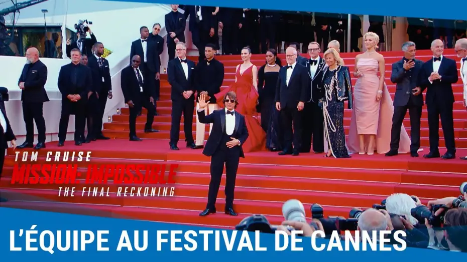 Watch film Mission: Impossible 8 | Mission: Impossible - The Final Reckoning : L'&eacute;quipe du film &agrave; Cannes