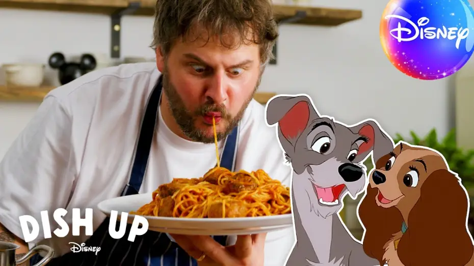 Watch film Lady and the Tramp | Recreating Disney&rsquo;s Most Romantic Dinner | Dish Up Disney