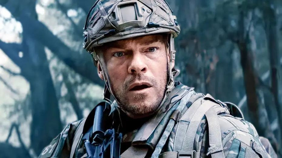 Watch film War Machine | Alan Ritchson's Military Squad Awakens A Mech - War Machine Clip (2026)