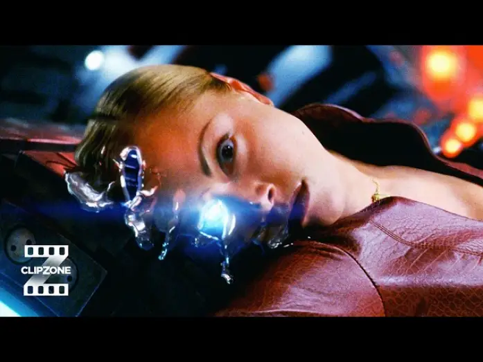 Watch film Terminator 3: Rise of the Machines — The T-X vs. The Terminator