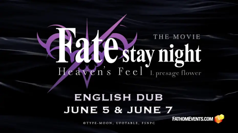 Watch film Fate/stay night: Heaven's Feel I. Presage Flower | Fate/stay night [Heaven's Feel] THE MOVIE I. presage flower English Dub Premiere - JUNE 5 & JUNE 7
