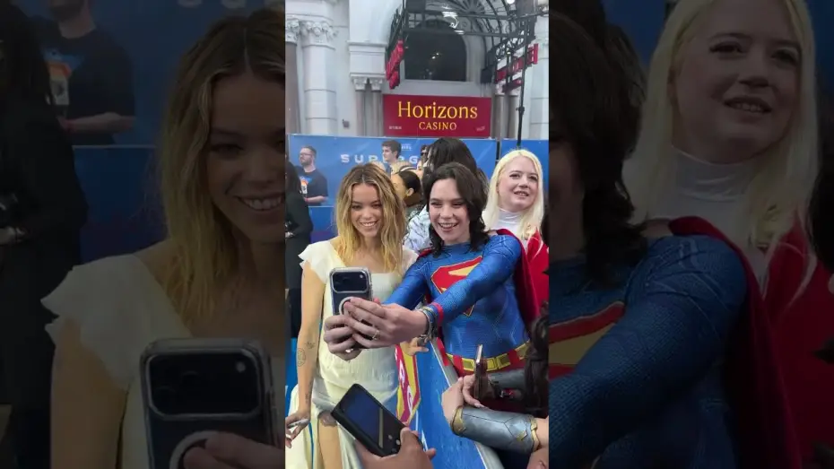 Watch film Supergirl — Milly Alcock meets SUPERGIRL fans in London