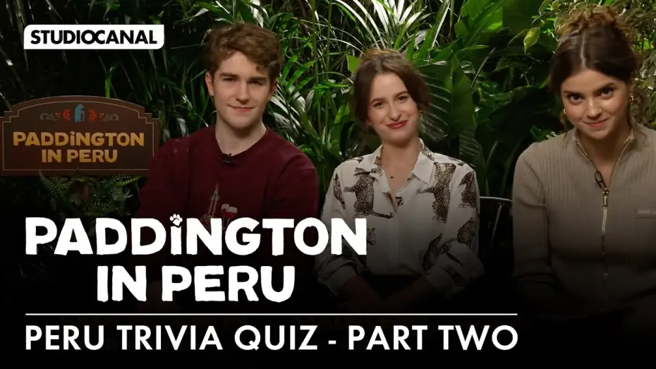 Watch film Paddington in Peru | PERU TRIVIA QUIZ (Part II) with Carla Tous, Samuel Joslin and Madeleine Harris