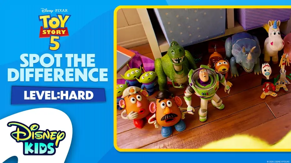 Watch film Toy Story 5 | Spot the Difference  - Toy Story 5 - Level: Hard