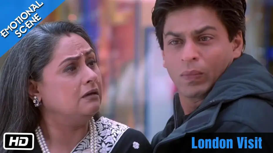 Watch film Kabhi Khushi Kabhie Gham | London Visit - Emotional Scene - Kabhi Khushi Kabhie Gham - Shahrukh Khan, Amitabh Bachchan