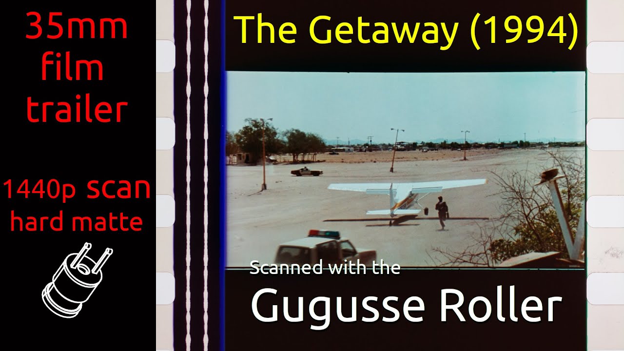 Watch film The Getaway | The Getaway (1994) 35mm film trailer, flat hard matte, 1440p