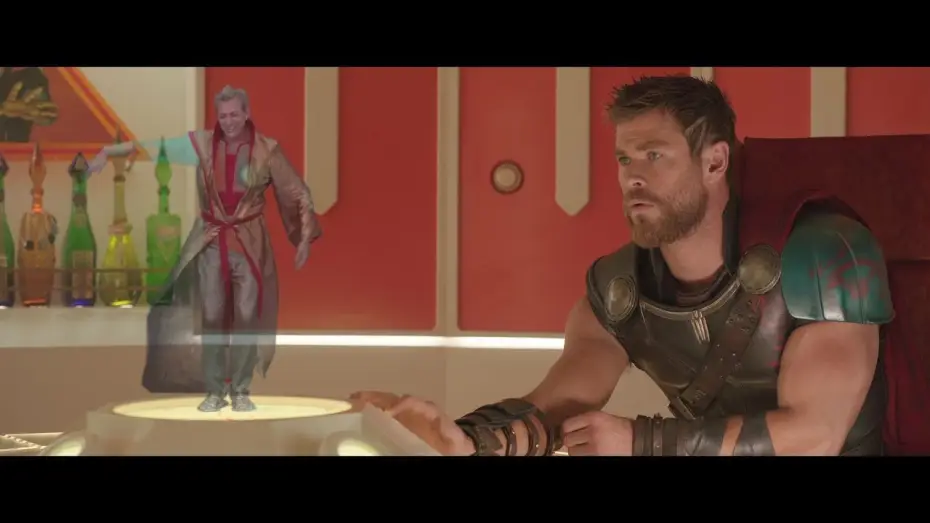 Watch film Thor: Ragnarok | Thor Ragnarok - Sc&egrave;ne coup&eacute;e : Le voyage vers Asgard