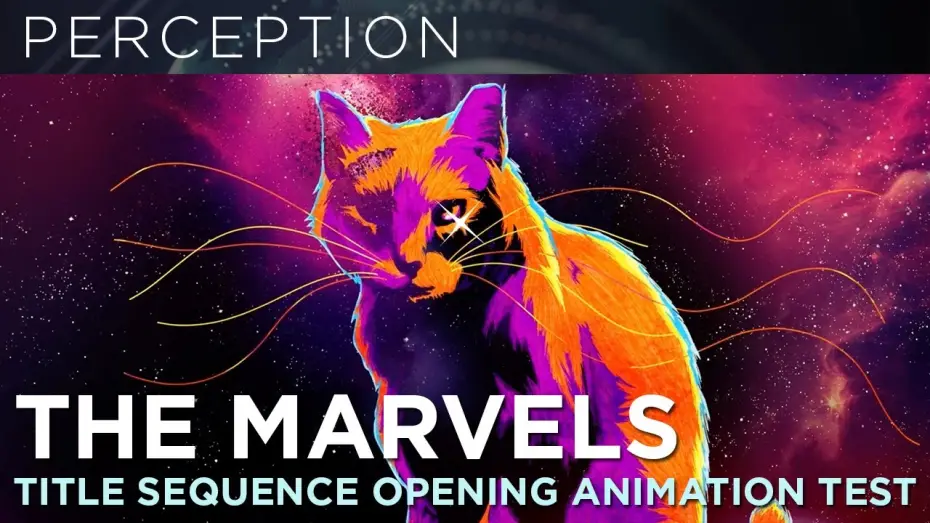 Watch film The Marvels | End Credits Opening Frames Animation Test