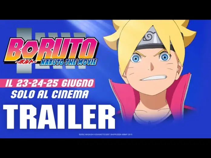 Watch film Boruto: Naruto the Movie | BORUTO: NARUTO THE MOVIE [Trailer short] solo AL CINEMA DAL 23 AL 25 GIUGNO