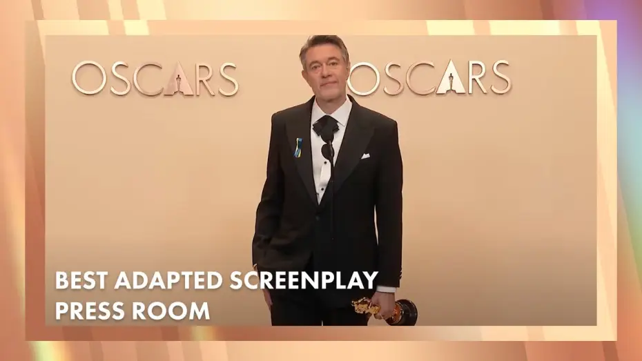 Watch film Conclave | Peter Straughan 'Conclave' Best Adapted Screenplay Press Room Speech | 97th Oscars (2025)
