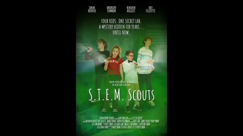 Watch film S.T.E.M. Scouts — S.T.E.M. Scouts (2025) - missing kids, secret lab - thrilling overnight school horror mystery!
