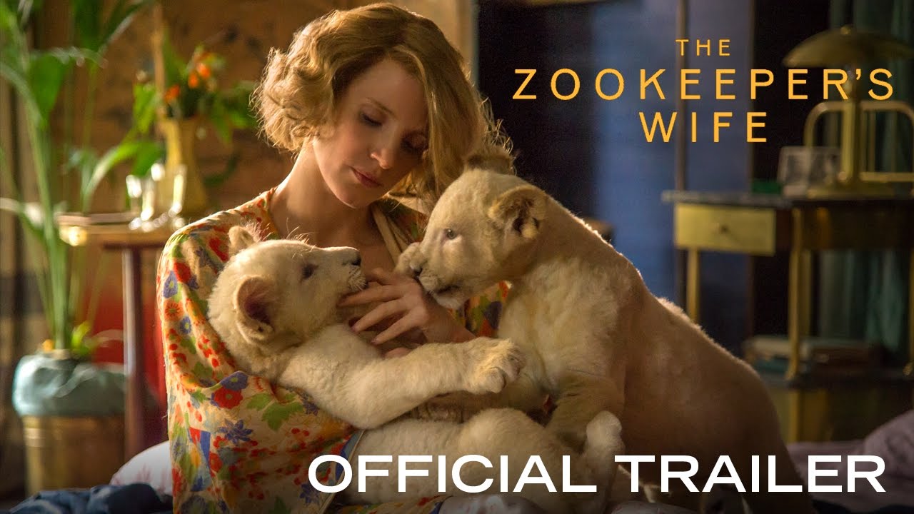 Watch film The Zookeeper's Wife | THE ZOOKEEPER'S WIFE - Official Trailer [HD] - In Theaters March 2017
