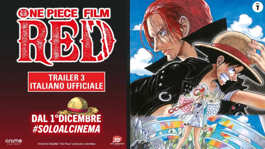 Watch film One Piece Film Red | One Piece Film: RED - Trailer 3 Italiano Ufficiale