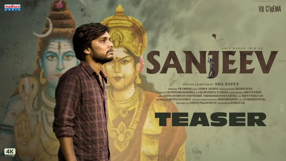 Watch film Sanjeev | Sanjeev &ndash; Official Teaser | Anil Nakka | Bhupathi KY | John K Joseph | VB Cinema | Madhura Audio