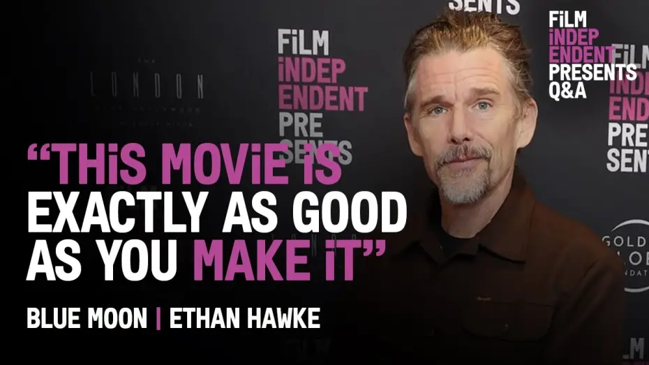 Watch film Blue Moon | The Linklater Film That Hinged on Ethan Hawke&rsquo;s Performance - Blue Moon Q&A