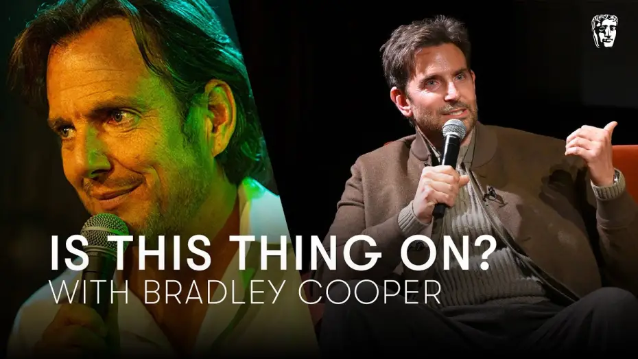 Watch film Is This Thing On? | Bradley Cooper On Working With Will Arnett And Laura Dern On Is This Thing On? | BAFTA