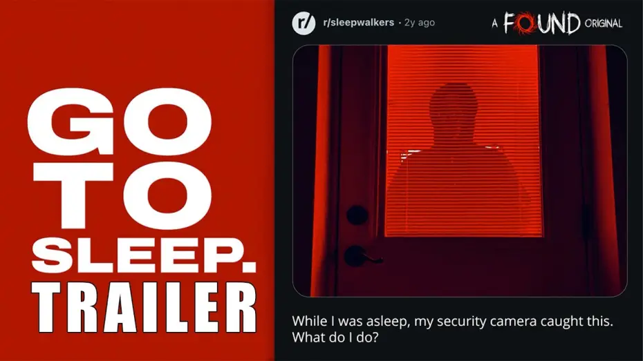 Watch film Go to Sleep | 'GO TO SLEEP' (2026) Official Trailer | Found Footage Sleepwalking Horror | @watchfoundtv