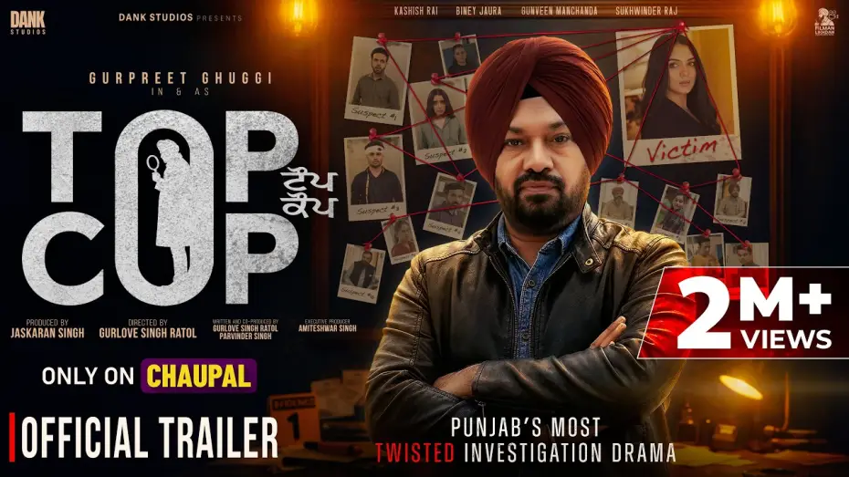 Watch film Top Cop — TOP COP (Trailer) Gurpreet Ghuggi, Biney J, Kashish R, Gunveen | Gurlove Ratol | Dank Studios