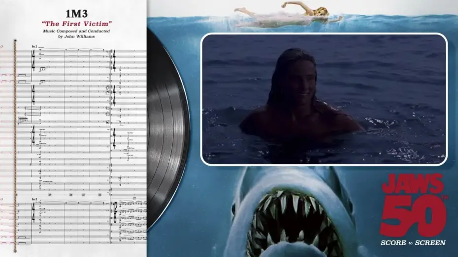 Watch film Jaws | Score to Screen | "The First Victim" by John Williams from JAWS 50th (Original Score)
