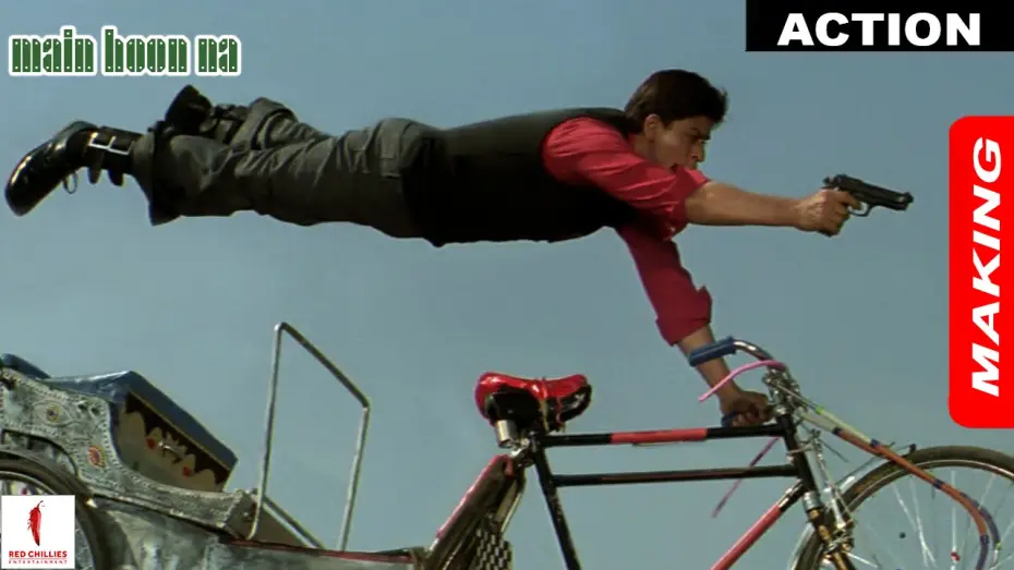 Watch film Main Hoon Na | Main Hoon Na | Making of Action | Shah Rukh Khan, Sushmita Sen | A Film By Farah Khan
