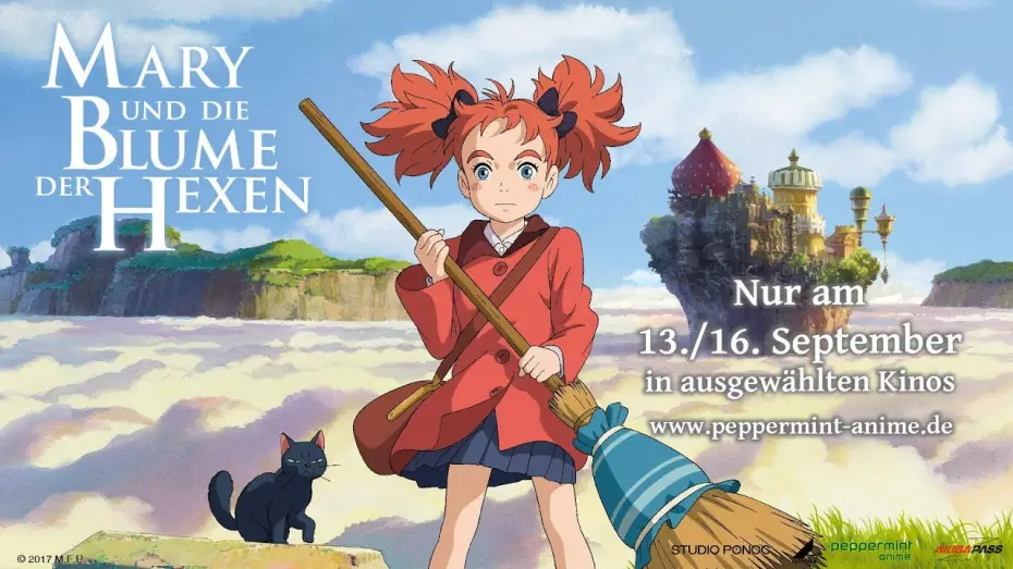 Watch film Mary and The Witch's Flower | Mary und die Blume der Hexen - Trailer (Deutsch)