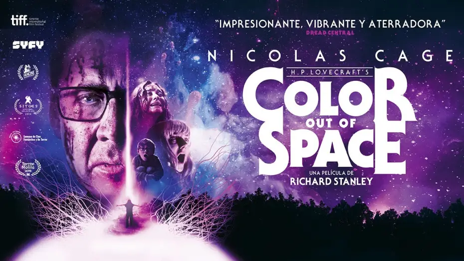 Watch film Color Out of Space | TR&Aacute;ILER - COLOR OUT OF SPACE
